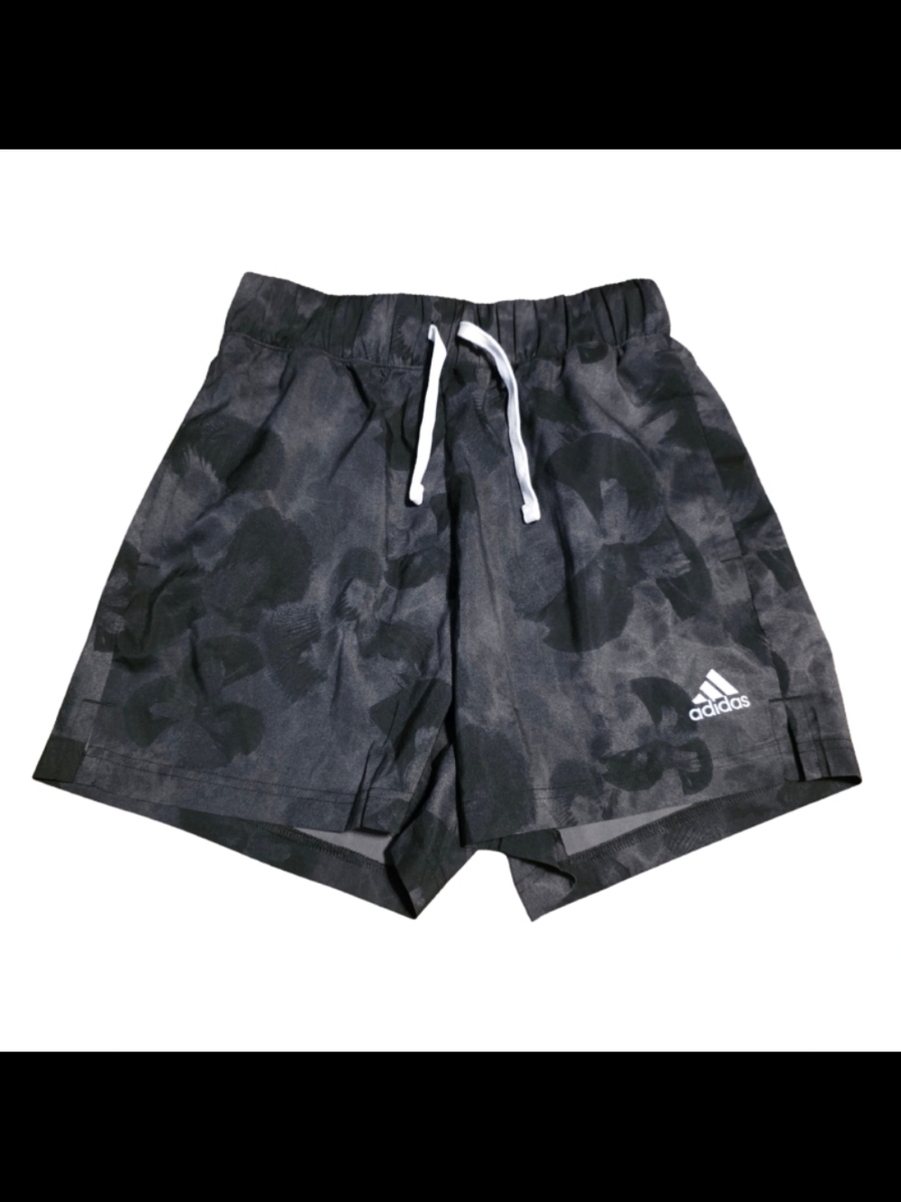 adidas Men's Black Camo Athletic Shorts